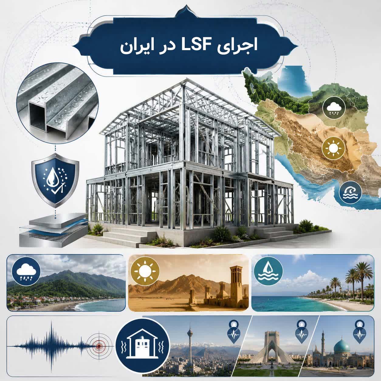 اجرای lsf در ایران