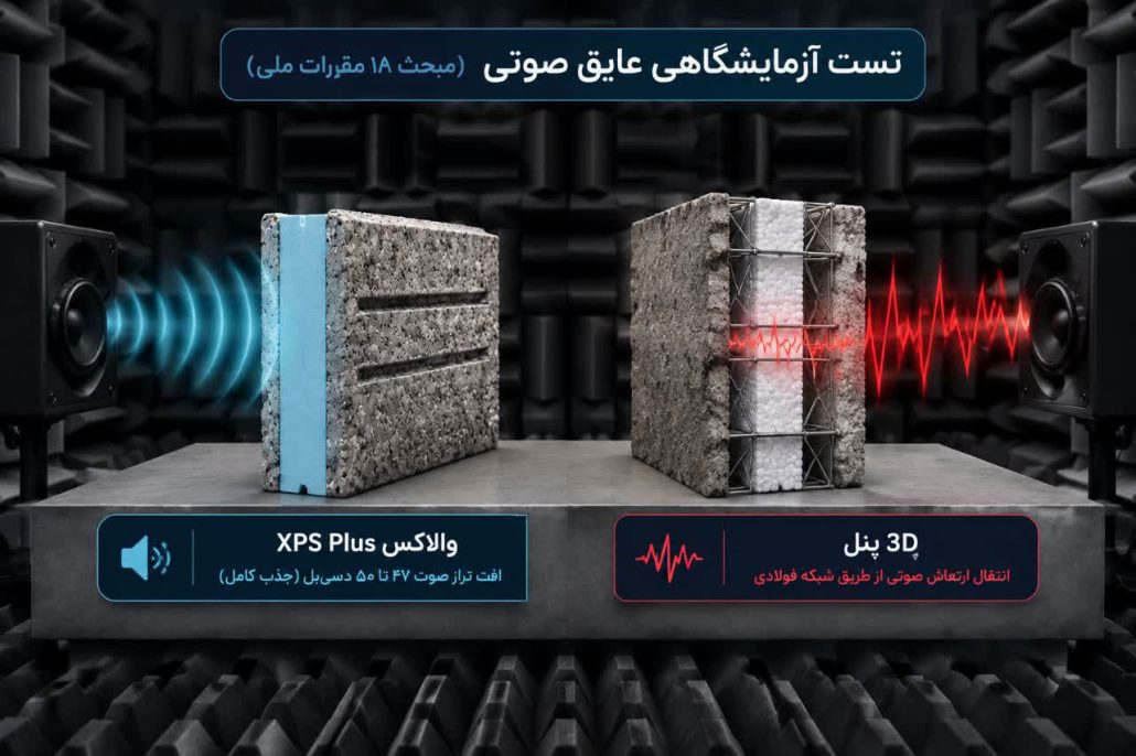 ۱۶. بررسی و مقایسه مقاومت صوتی (عایق آکوستیک)