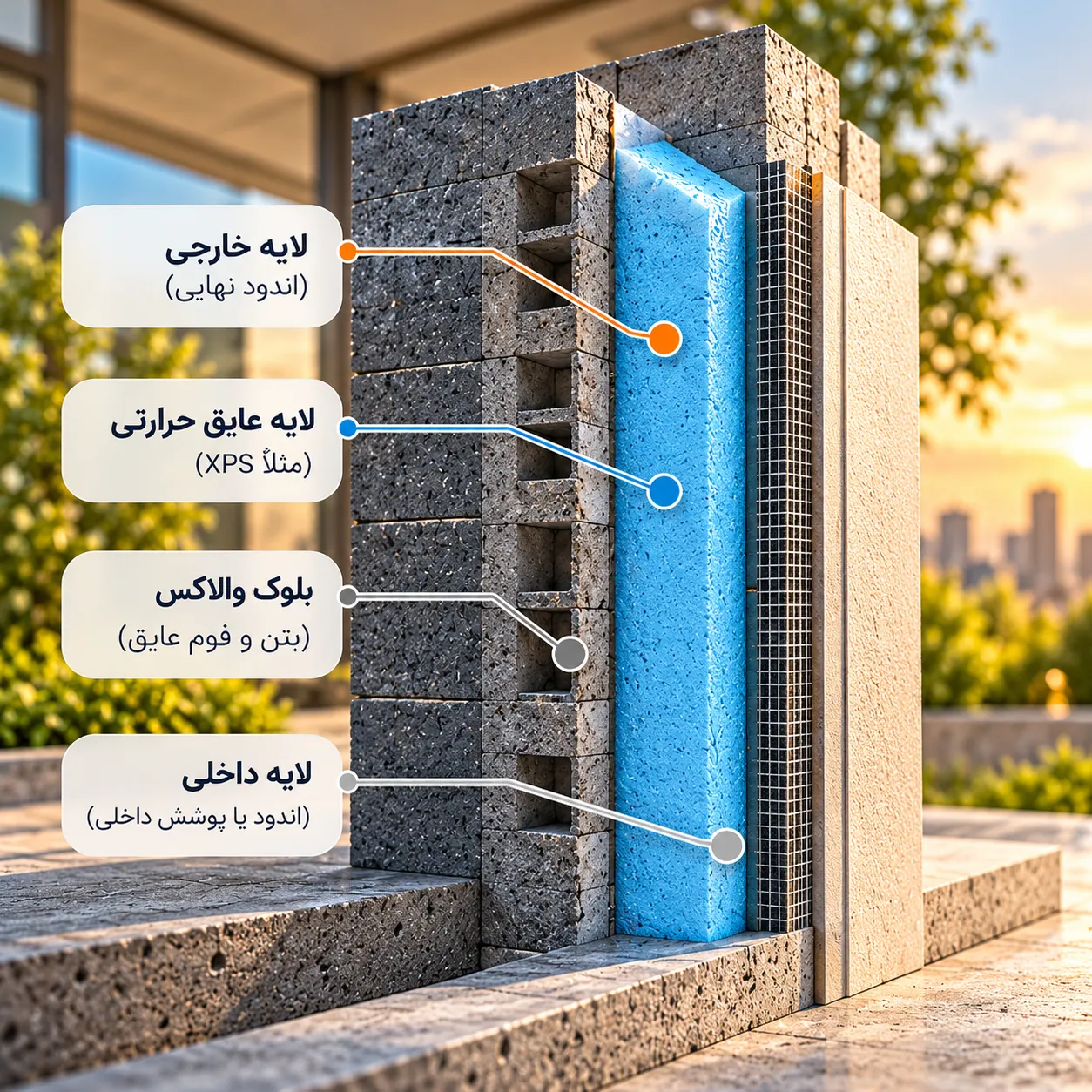 عوامل موثر بر عملکرد حرارتی دیوار